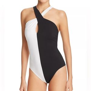 Amoressa Domino Jinx Twist One Piece Swimsuit
